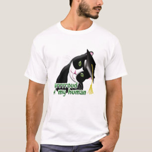 Camiseta Gato de Graduación