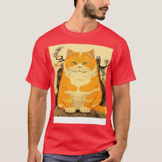 Camiseta Gato de grasa