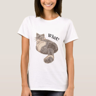 Camiseta Gato de grasa