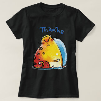 Camiseta Gato de grasa dulce