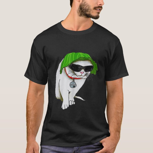 Camiseta Gato de Guay con gafas para el día del padre (Anverso)