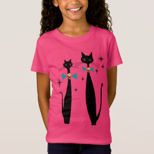 Camiseta Gato de Guay MCM moderno de la era atómica de med