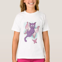 Gato de hadas imaginativo lindo