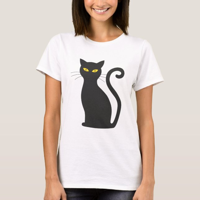 Camiseta Gato de Halloween (Anverso)