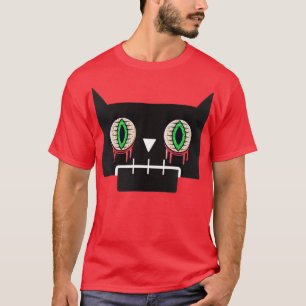 Camiseta gato de halloween