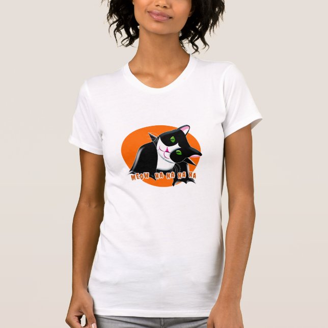 Camiseta Gato de Halloween (Anverso)