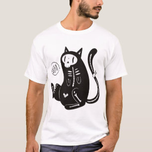 Camiseta Gato de Halloween