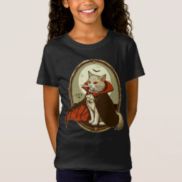 Camiseta Gato de Halloween, Conde Catula