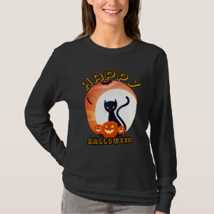 Camiseta Gato de Halloween Punking