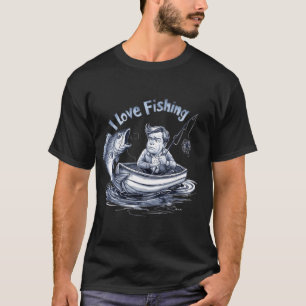 Camiseta Gato de huevas de pescado