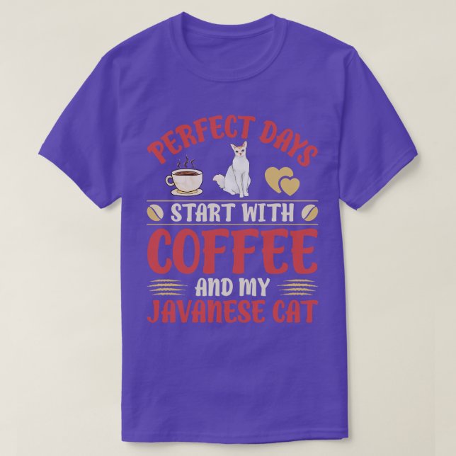 Camiseta Gato de Java (Diseño del anverso)