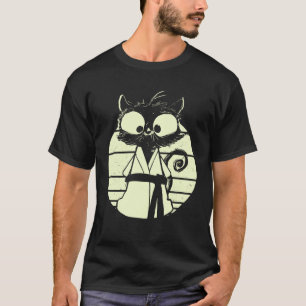 Camiseta Gato de Judo Genial Judoka Felino