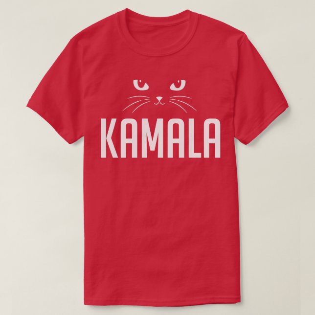 Camiseta Gato de Kamala 2 (Diseño del anverso)