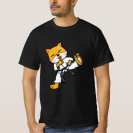 Camiseta Gato de karate