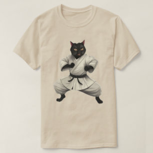 Camiseta Gato de Karate