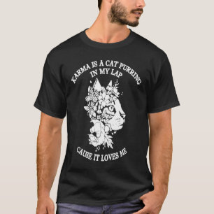 Camiseta Gato de Karma Purgando mi animal de Lap