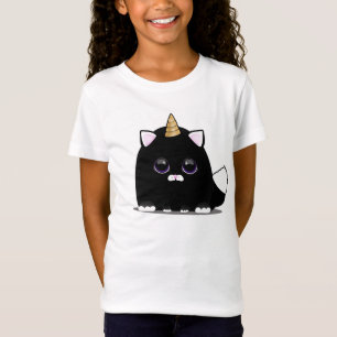 Camiseta Gato de Kawaii Unicorn