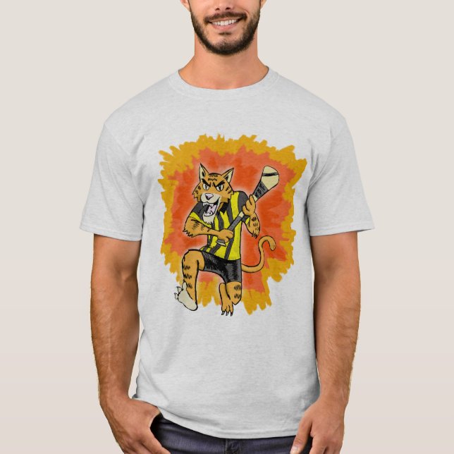 Camiseta Gato de Kilkenny que lanza GAA (Anverso)