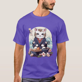 Camiseta Gato de Kimono 2