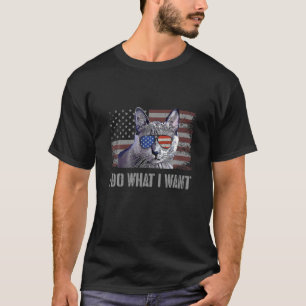 Camiseta Gato de Korat Yo Hago Lo Que Quiero Un Gato Fundid