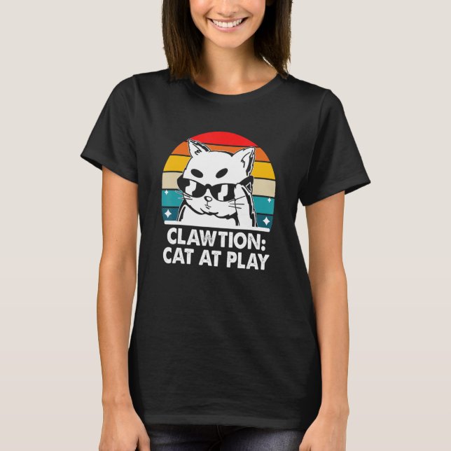 Camiseta Gato de la abogacía en juego gracioso humor para l (Anverso)