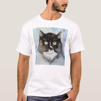 Camiseta Gato de la acuarela