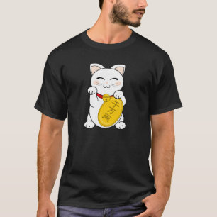 Camiseta Gato de la buena fortuna - Maneki Neko