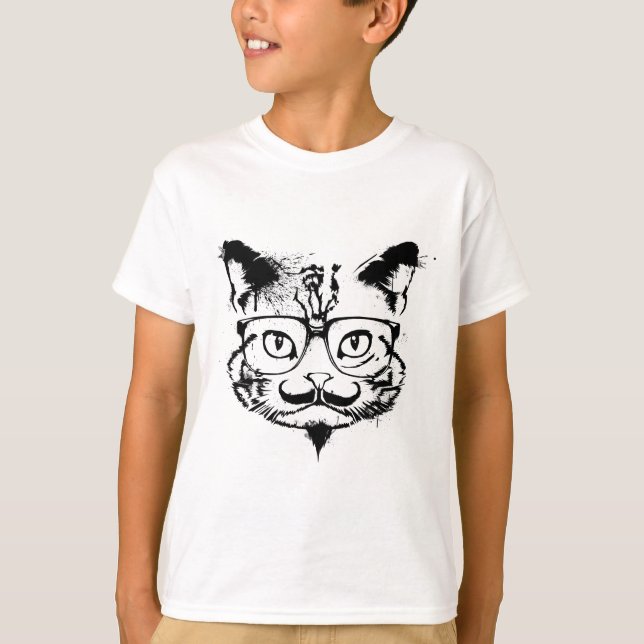 Camiseta Gato de la cultura (Anverso)