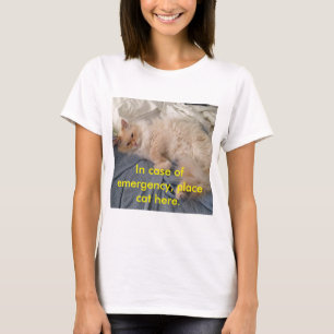 Camiseta Gato de la emergencia