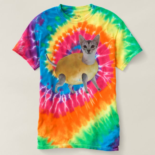 Camiseta Gato de la patata (Diseño del anverso)