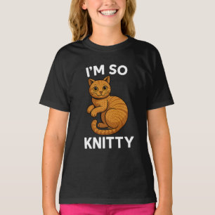 Camiseta Gato de lana de punto que soy tan gélido