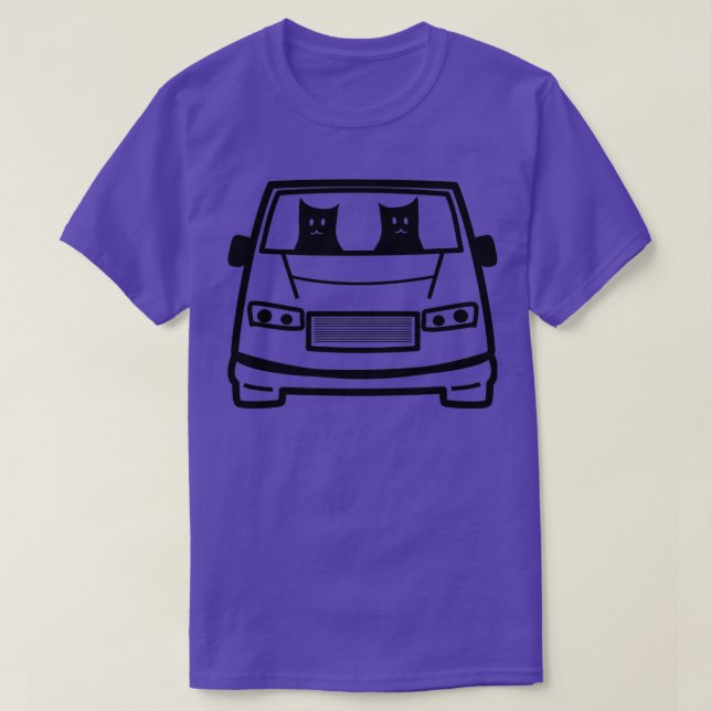 Camiseta Gato de logística (Diseño del anverso)