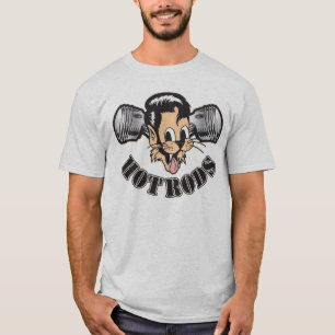 Camiseta Gato de los coches de carreras
