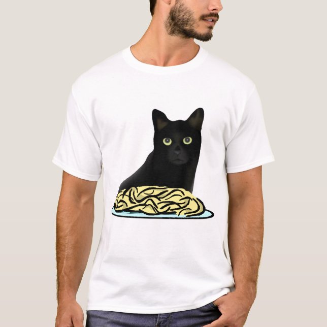 Camiseta Gato de los espaguetis (Anverso)