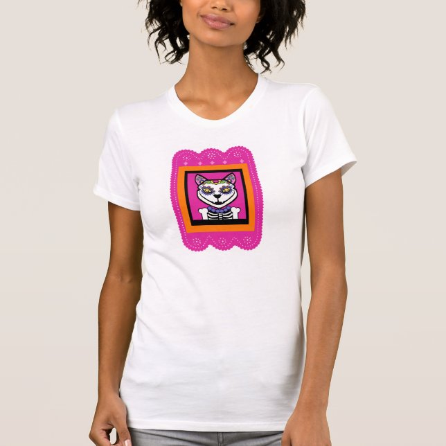 Camiseta Gato de los Muertos (Anverso)