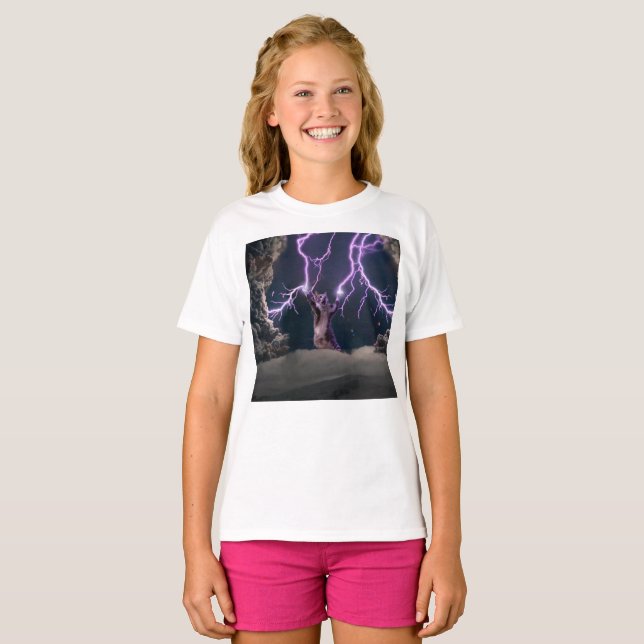 Camiseta Gato de malla (Anverso completo)