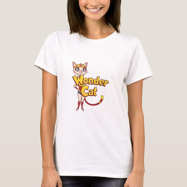 Camiseta Gato de maravilla (Anverso)