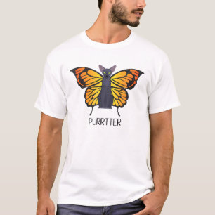 Camiseta Gato de mariposa amante de la mariposa Tigre purrt