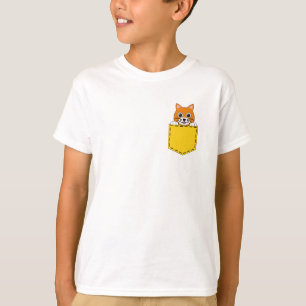Camiseta Gato de Mascota de bolsillo