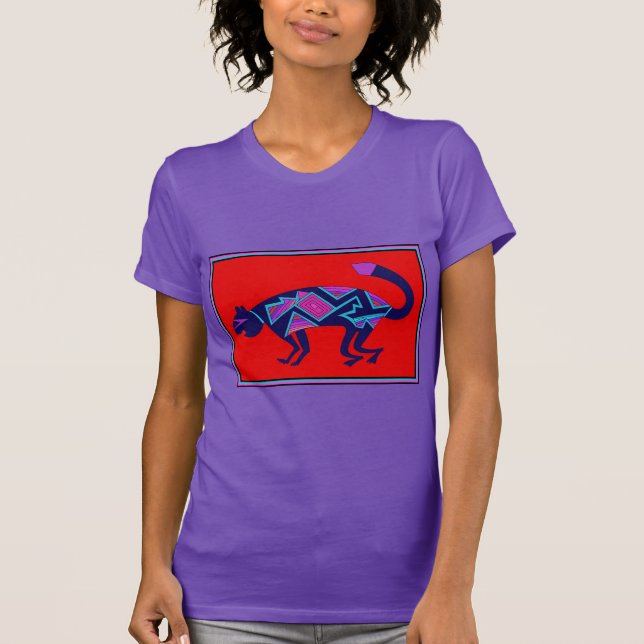 Camiseta Gato de Mimbres del Suroeste (Anverso)