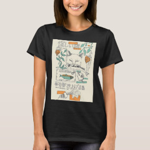 Camiseta gato de Murakami