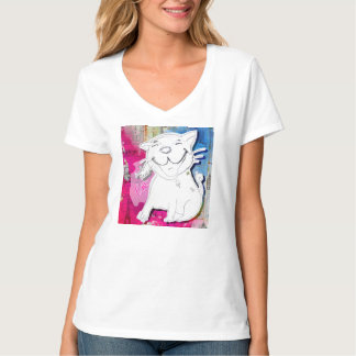 Camiseta Gato de Muy Buenas Noticias