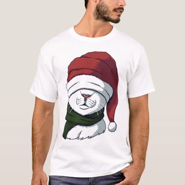 Camiseta Gato de Navidades de Guay (Anverso)