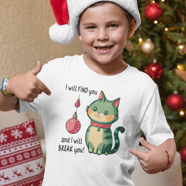 Camiseta Gato de Navidades traviesos (Subido por el creador)
