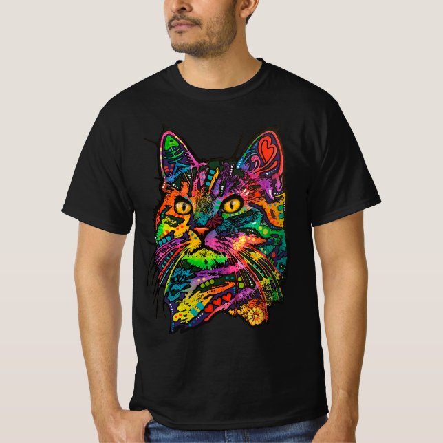 Camiseta Gato de necesidad (Anverso)