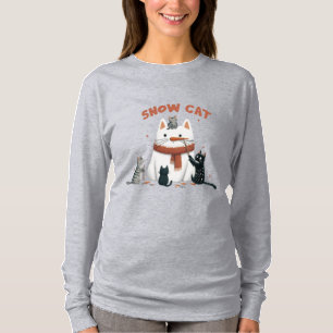 Camiseta Gato de nieve
