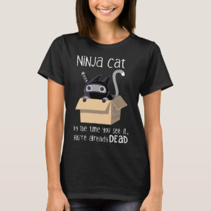 Camiseta Gato de Ninja