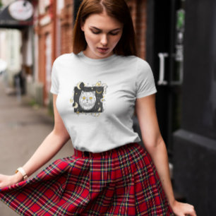 Camiseta Gato de noche cósmico