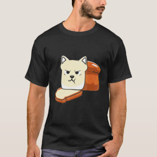Camiseta Gato de Pan Lindo Halloween