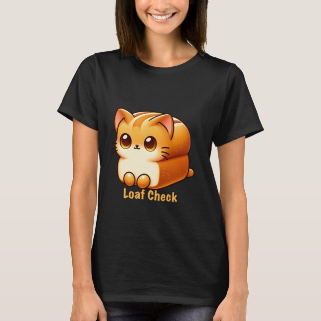 Camiseta Gato de Pan Verificado (Anverso)